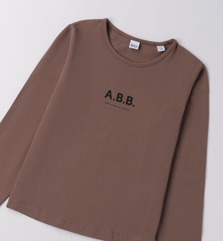 Maglietta iDO modello unisex CACAO-0641