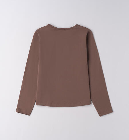 Maglietta iDO modello unisex CACAO-0641