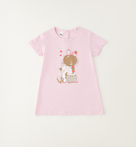 iDO T-shirt for girls ROSA-2411