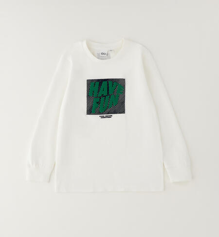 iDO T-shirt for boys CREAM