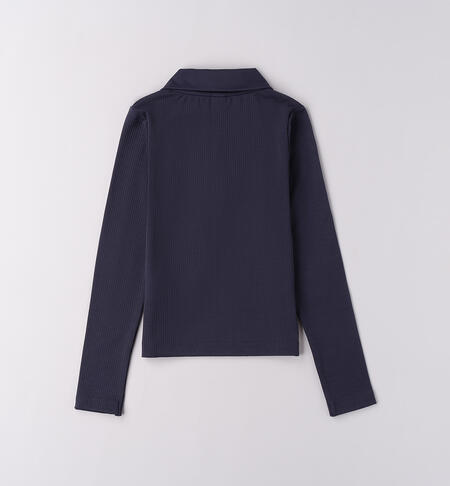 Maglietta iDO per ragazza BLU-3853