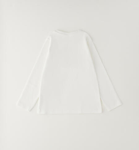 Maglietta in cotone bambina PANNA-0112