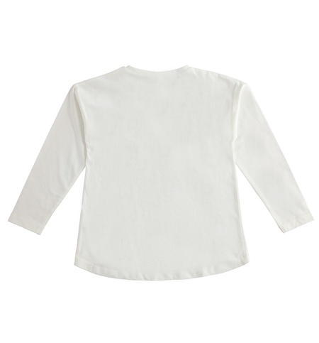 Long-sleeved girl t-shirt  from 8 to 16 years by iDO PANNA-0112