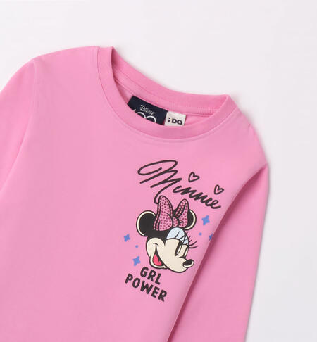 Maglietta Minnie bambina da 3 a 8 anni iDO ROSA-2415