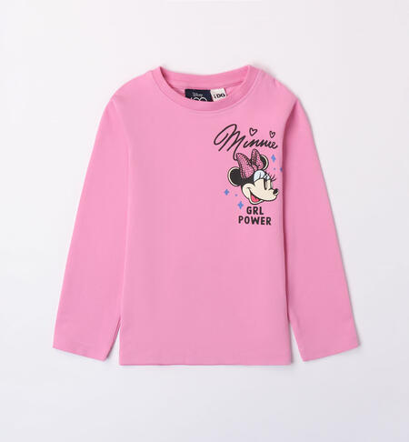 Maglietta Minnie bambina da 3 a 8 anni iDO ROSA-2415