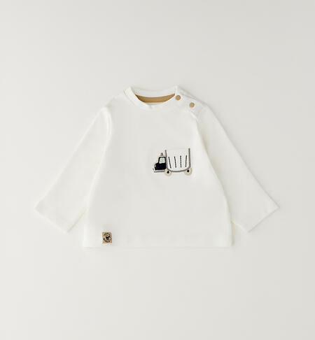 iDOMini baby T-shirt CREAM