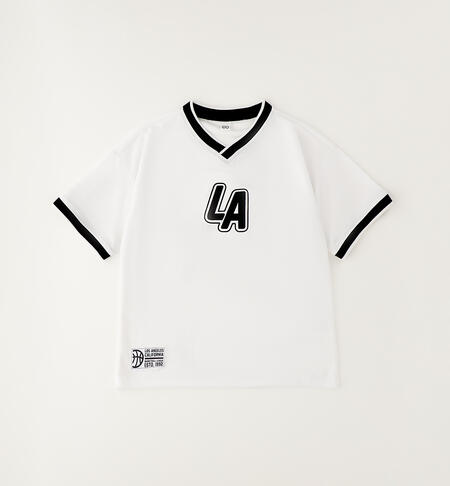 Oversized T-shirt for boys WHITE