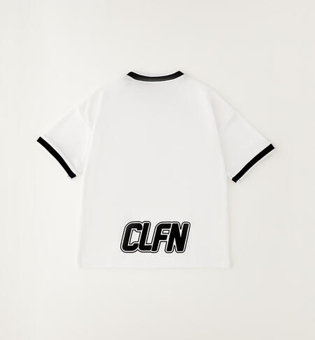 Oversized T-shirt for boys BIANCO-0113