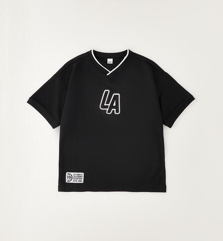 Oversized T-shirt for boys NERO-0658