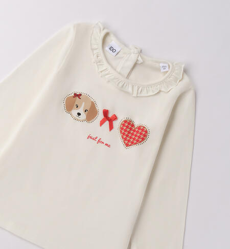 iDO girls' T-shirt PANNA-0112