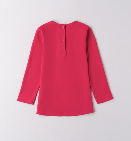 Maglietta per bambina in cotone FRAGOLA-2365