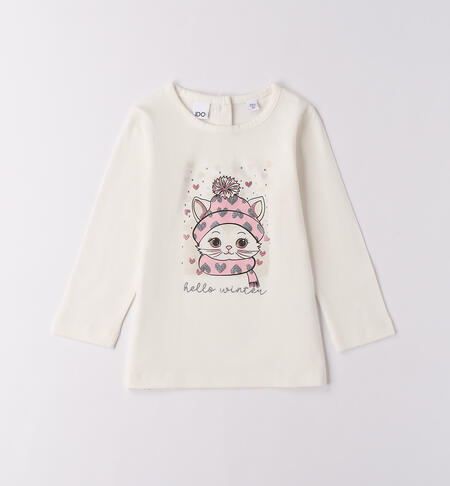 Maglietta per bambina PANNA