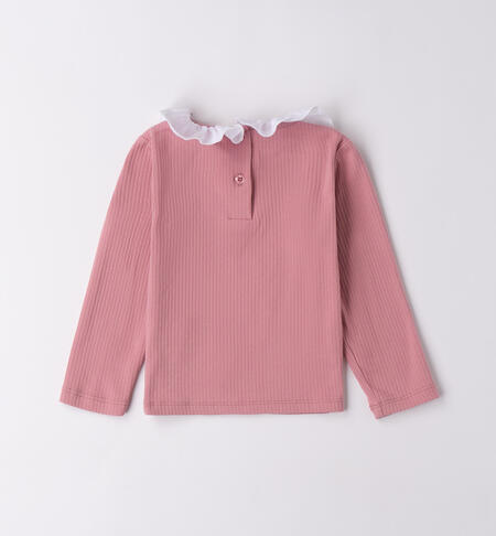 Maglietta per bambina ROSA ANTICO-2748