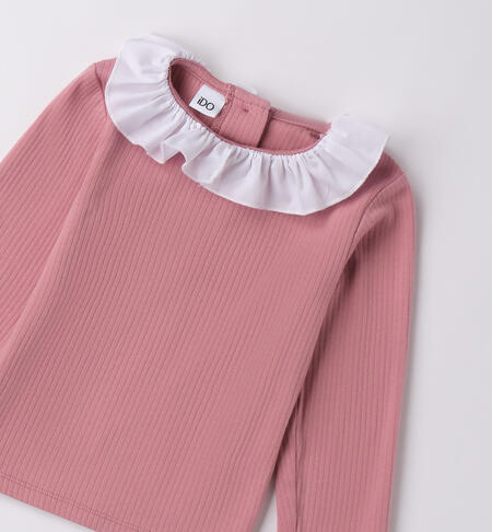 Maglietta per bambina ROSA ANTICO-2748