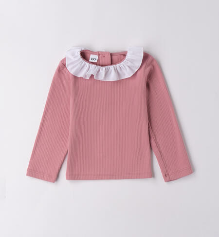 Maglietta per bambina ROSA ANTICO-2748