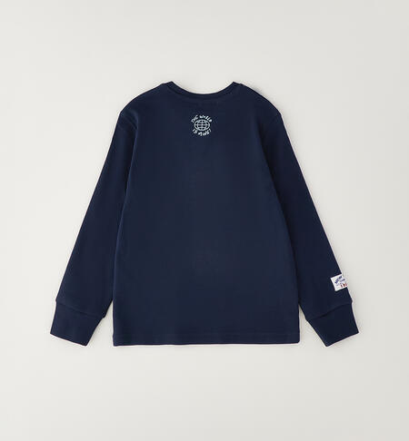 Maglietta per bambino cotone NAVY-3885