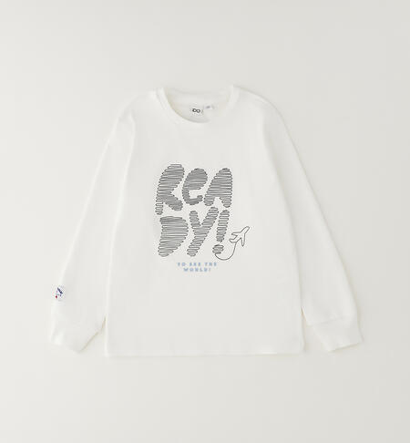Cotton T-shirt for children CREAM