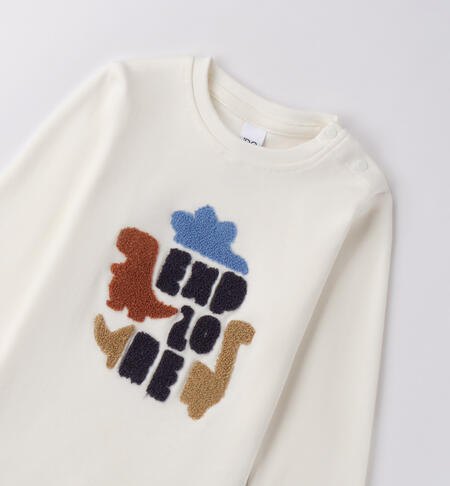 Maglietta per bambino iDO PANNA-0112