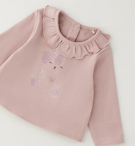 Maglietta per neonata LIGHT PINK-2921