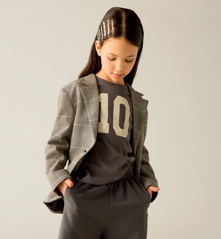 iDO T-shirt for girls GREY