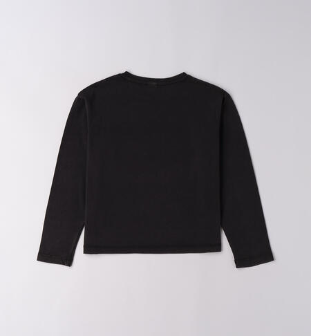 iDO girls¿ T-shirt NERO-0658