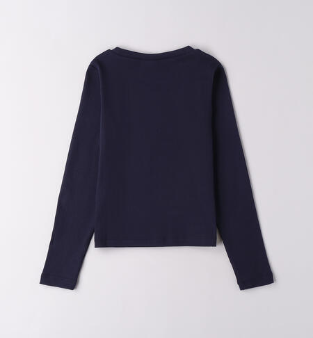 Maglietta per ragazza NAVY-3854