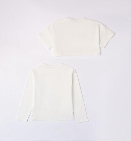 Two-piece T-shirt set for girls from 8 to 16 years PANNA-0112