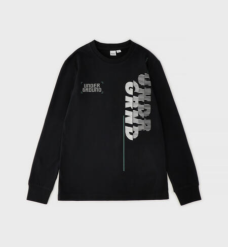 iDO boy's T-shirt BLACK
