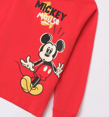 Maglietta rossa Topolino Disney per bambino da 3 a 8 anni iDO ROSSO-2236