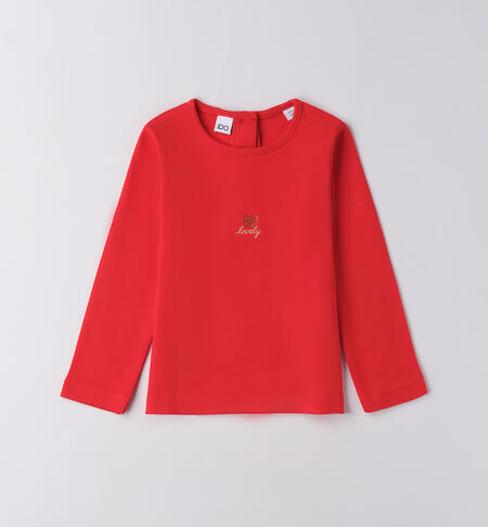 Magliettina per bambina iDO ROSSO
