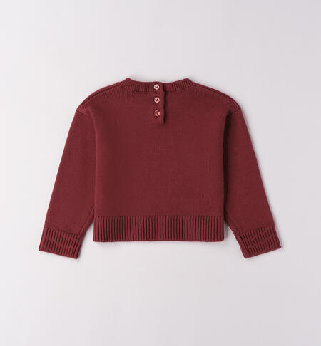 Girl's jumper with hearts RUBY-2552