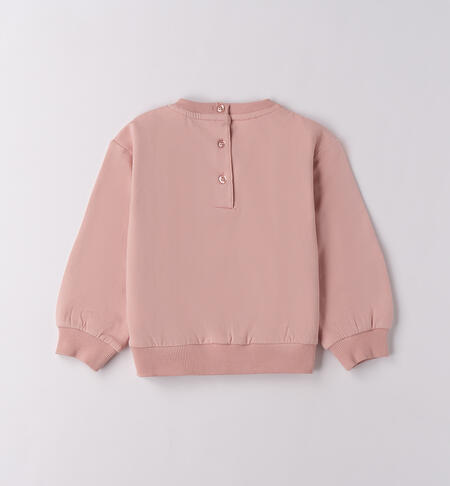 Maglioncino bambina con fiocco LIGHT PINK-2921
