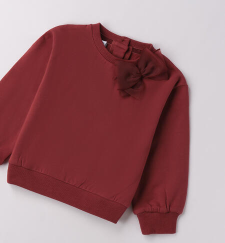 Maglioncino bambina con fiocco RUBY-2552