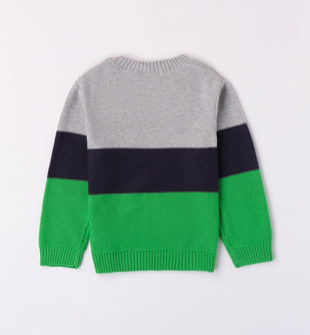 iDO autumn jumper for boys aged 9 months to 8 years VERDE-5135