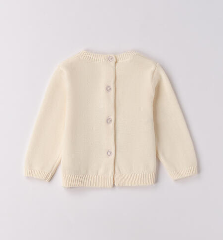 iDO newborn girl jumper LATTE-0115