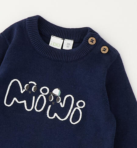 Maglioncino per neonato NAVY-3885