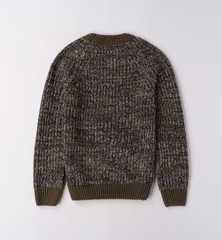 Maglioncino per ragazzo  VERDE MILITARE-5557