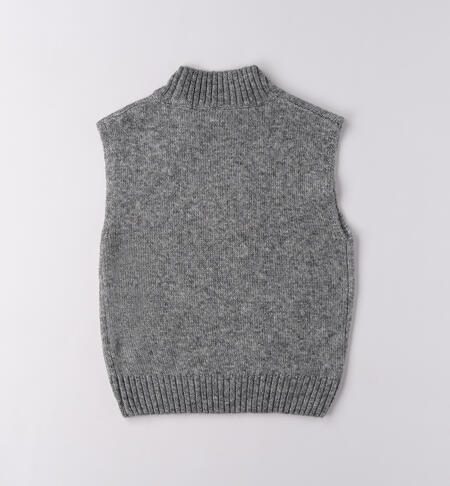 Maglioncino ragazza GRIGIO MELANGE-8970
