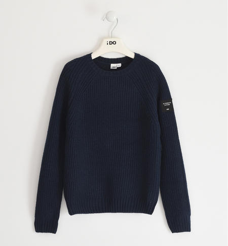 Maglioncino ragazzo in tricot - da 8 a 16 anni iDO NAVY-3885