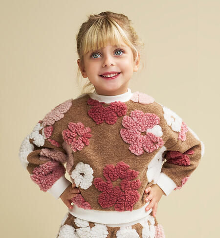 Maglione bambina iDO MARRONE