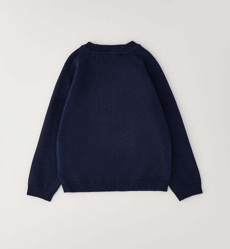 Maglione bambino girocollo NAVY-3885