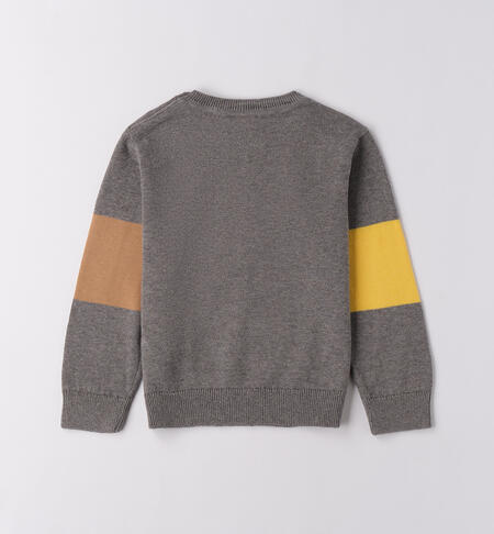 Maglione bambino iDO GRIGIO MELANGE-8970