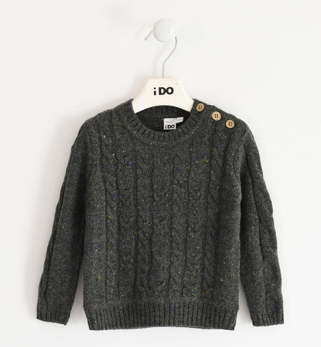 Tricot boy sweater BROWN
