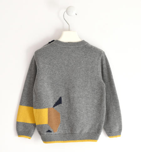 Maglione bambino invernale - da 9 mesi a 8 anni iDO GRIGIO MELANGE-8970