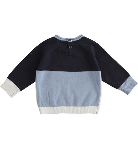 Baby tricot sweater from 1 to 24 months iDO NAVY-3885