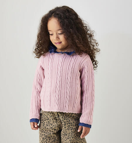 Maglione da bambina ROSA