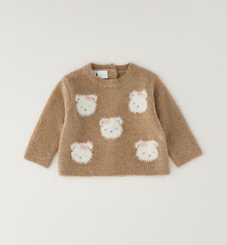 Maglione da neonata BEIGE
