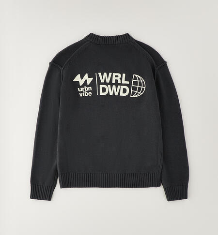 Maglione da ragazzo GRIGIO-0567