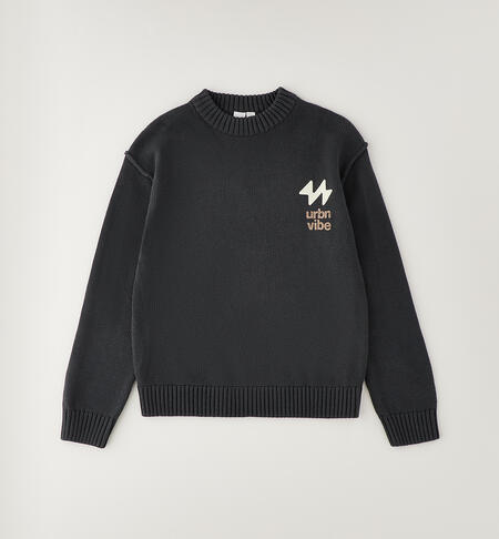 Maglione da ragazzo GRIGIO-0567