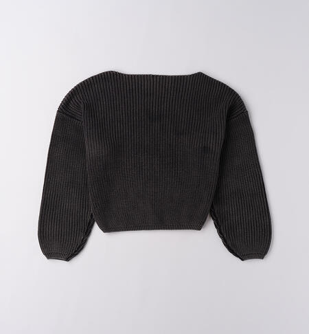 Maglione iDO ragazza NERO-0658